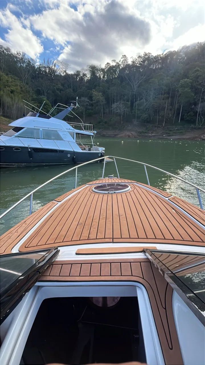 Lancha 32 pés 2019 zerada  - Foto 8