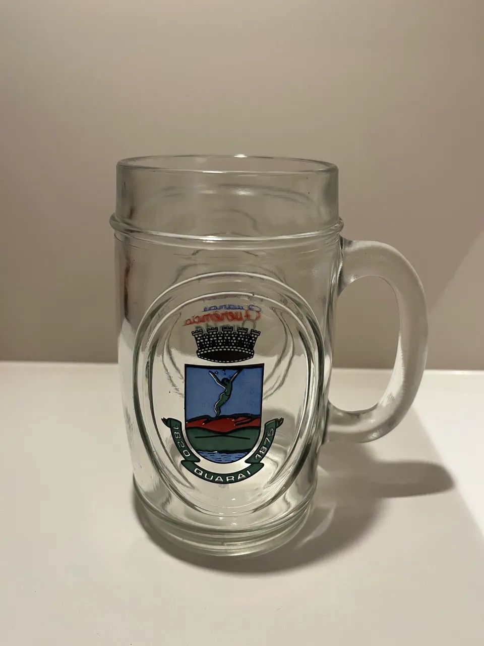Caneco de chopp de vidro querência de Quaraí - Foto 2