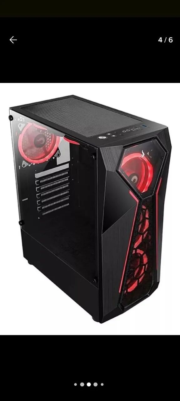 Gabinete Gamer X4 Glass rise mode