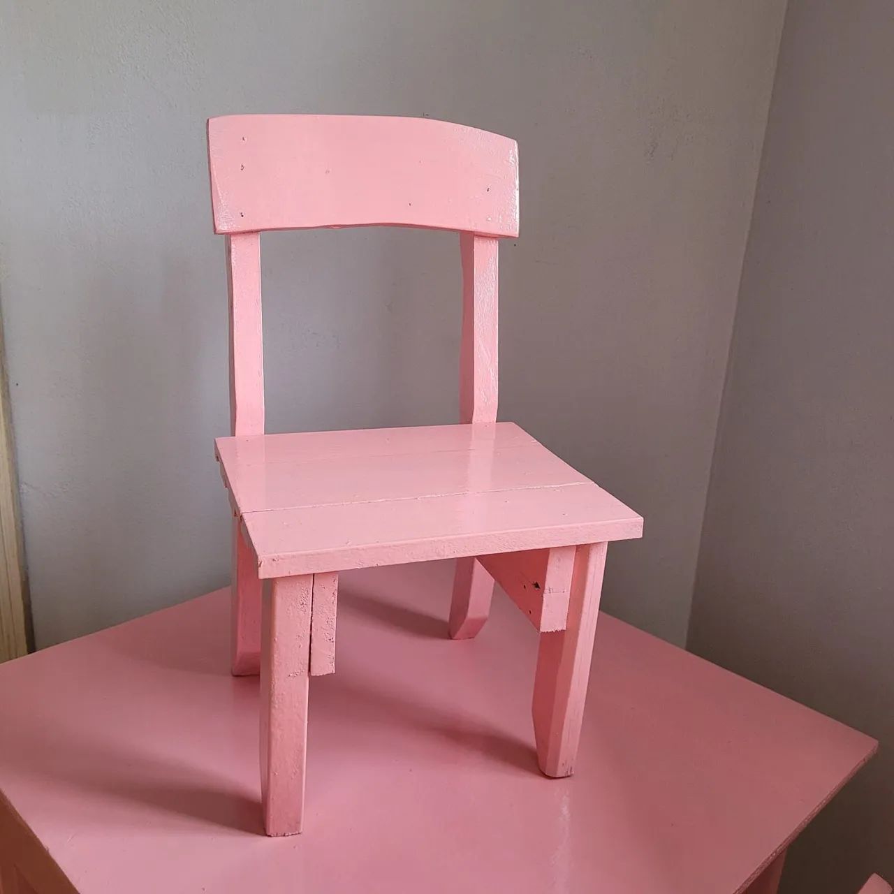 Cadeirinha Infantil Colorida com Pintura Inclusa - Foto 2