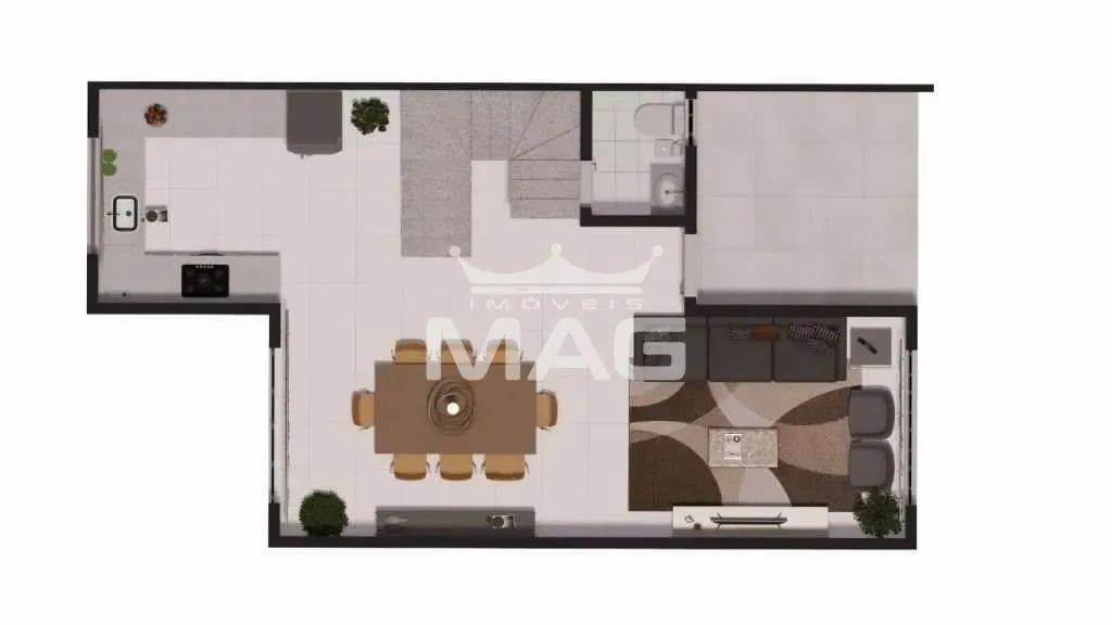Sobrado Em Condominio No Bairro Boa Vista - Foto 3