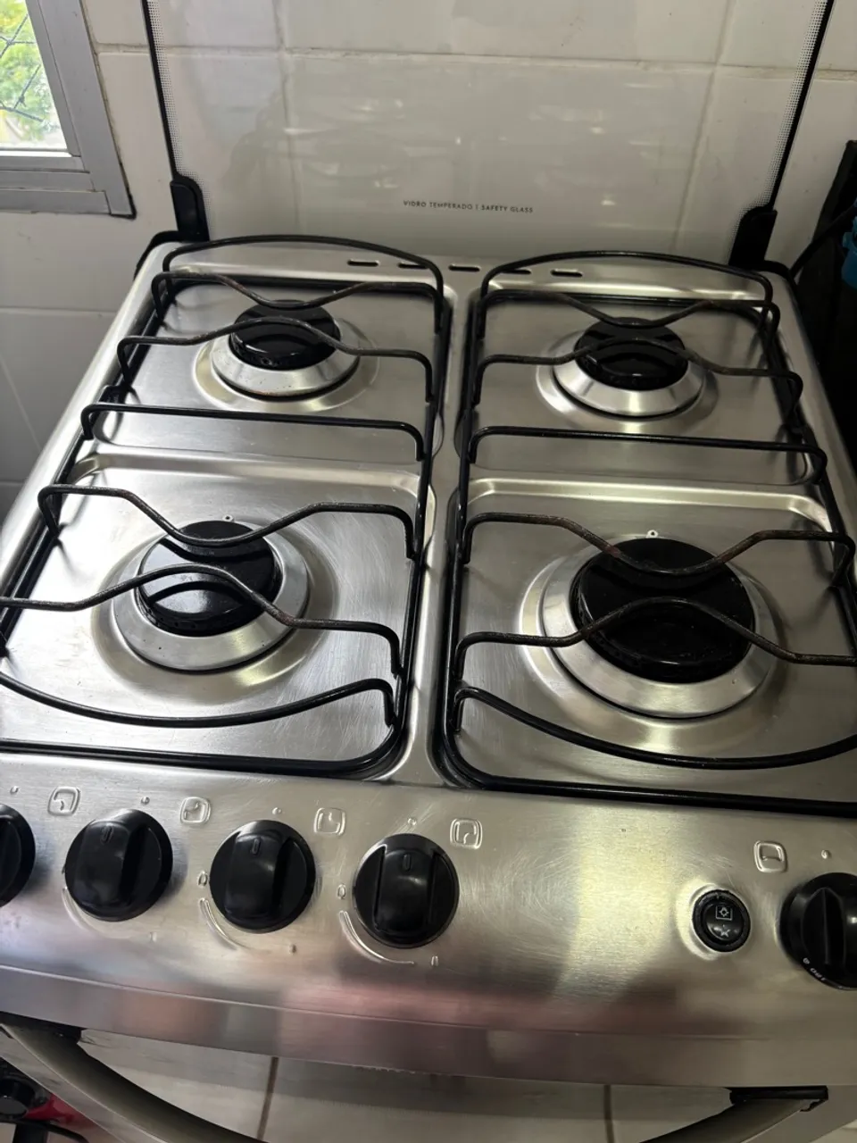 Fogão 4 Bocas com Acendimento Automático