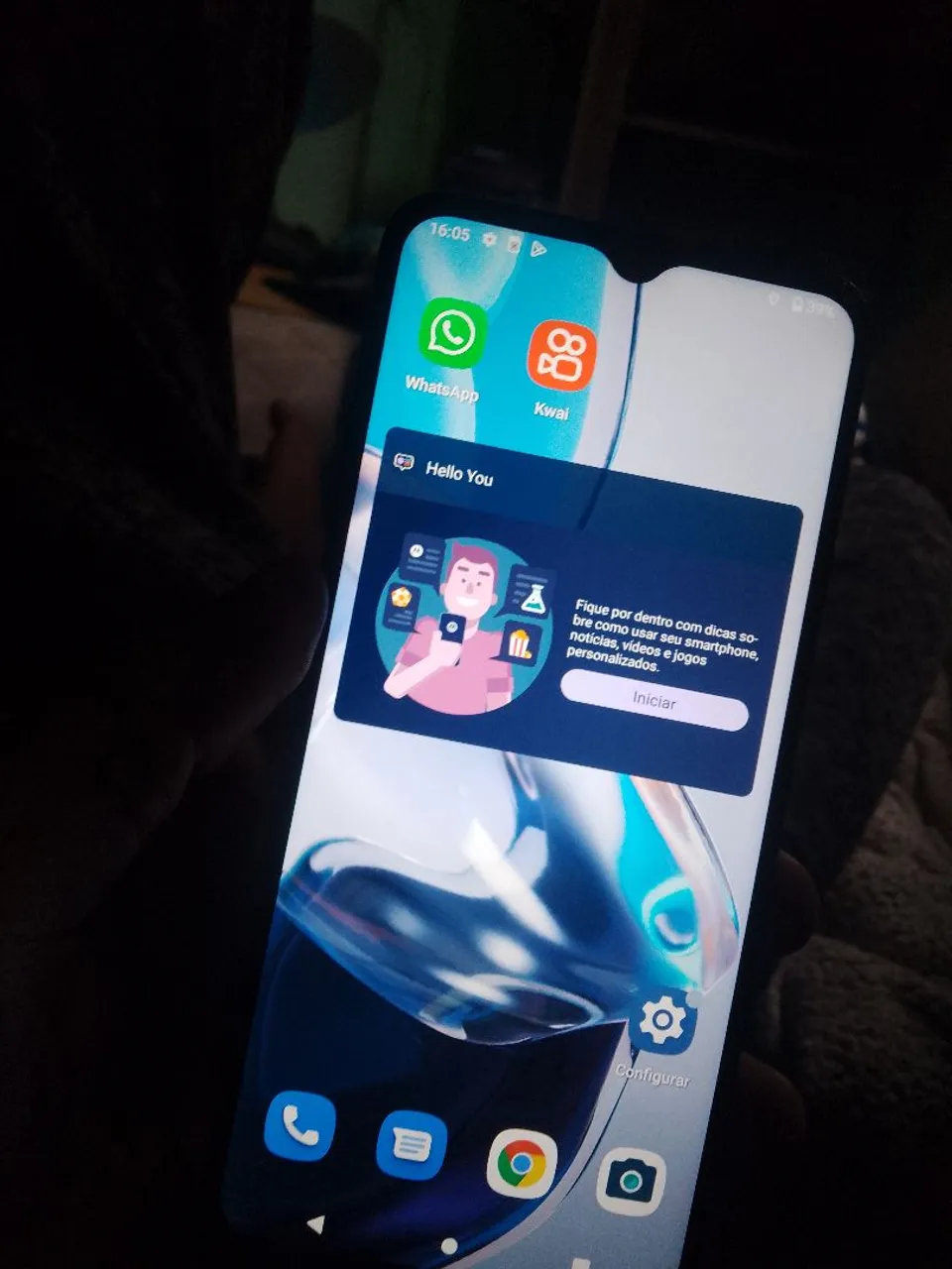 Moto E22 praticamente novo