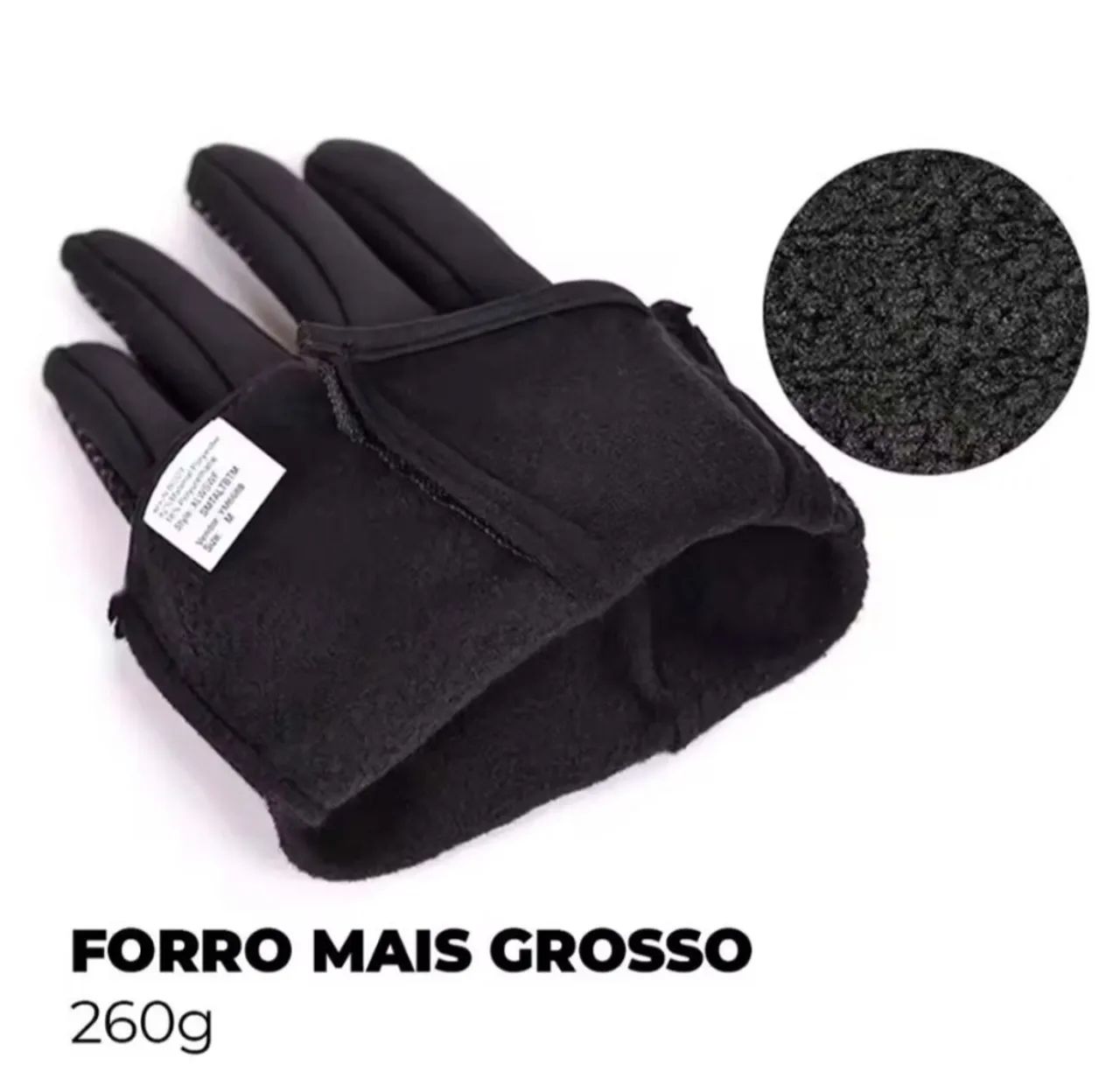 Luvas de Inverno Impermeáveis e Quentes - Foto 3