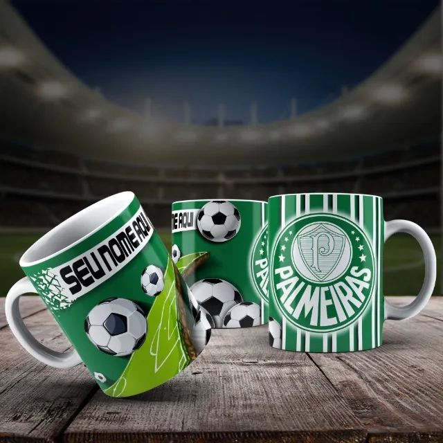 Canecas Personalizadas Palmeiras - Foto 2
