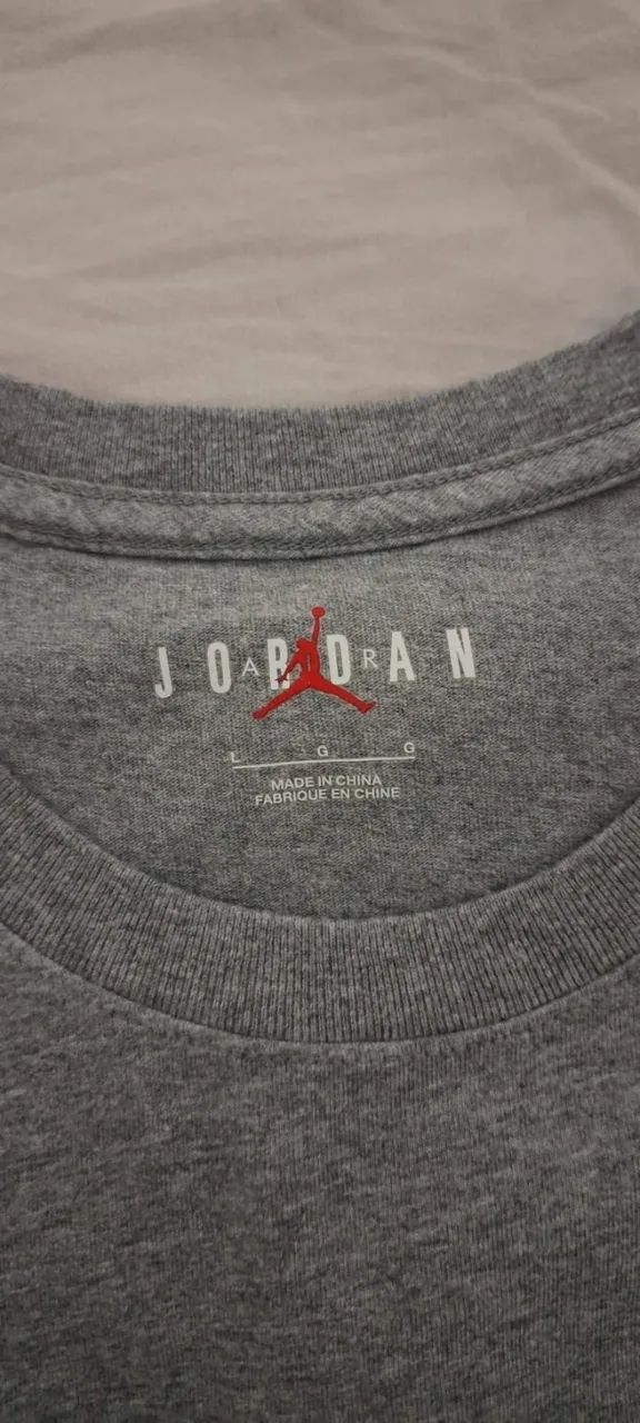 Camiseta jordan cinza G - Foto 3