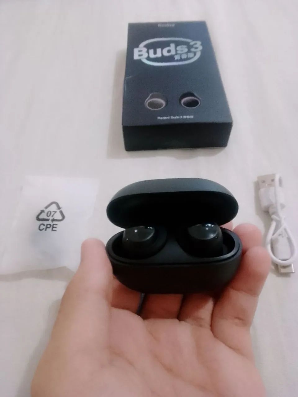 Fone de Ouvido Xiaomi Redmi Buds 3 Lite - Novo - Foto 5