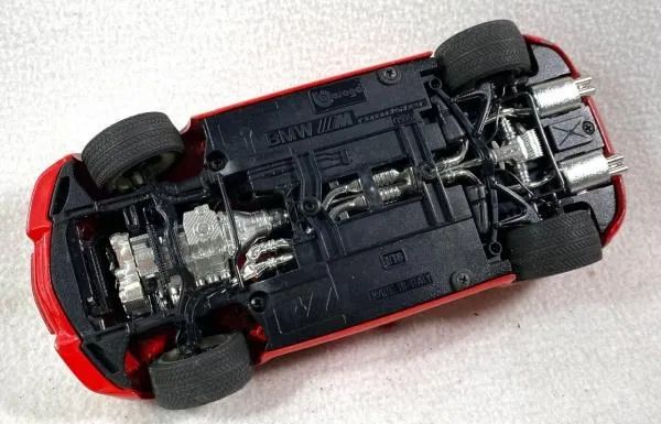Miniatura Bmw M Roadster 1996 Bburago 1/18 Vermelho - Foto 6