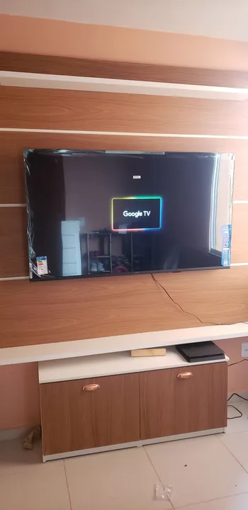Instalação de suportes de tv com suporte fixo incluso