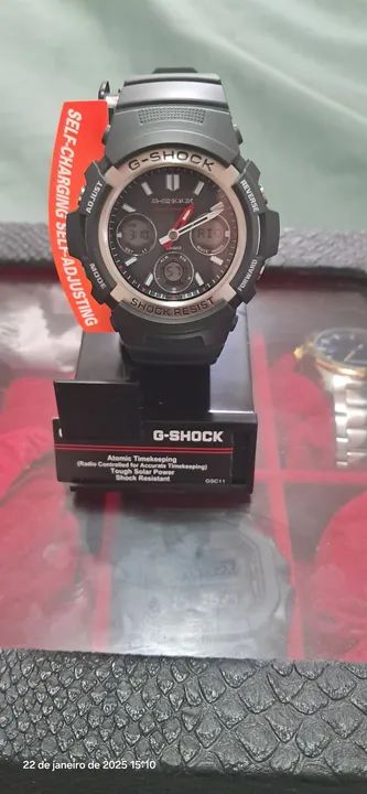 Relógio G-Shock Masculino AWG-M100A multiband 6 Tough Solar. <br> - Foto 3
