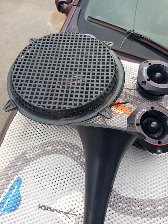 Alto-falante 12 polegadas com Tweeter corneta - Foto 3