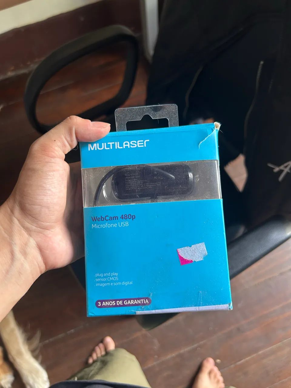 WebCam Multilaser 480p