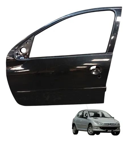 Porta Dianteira Esquerda Peugeot 206 2004 2005 2006 (usado