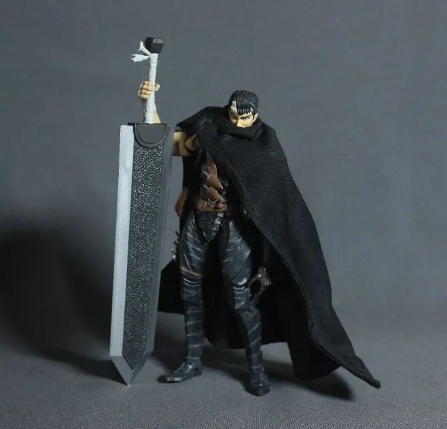 S.h. Figuarts Figma - Capa Com Arames Guts - Foto 2