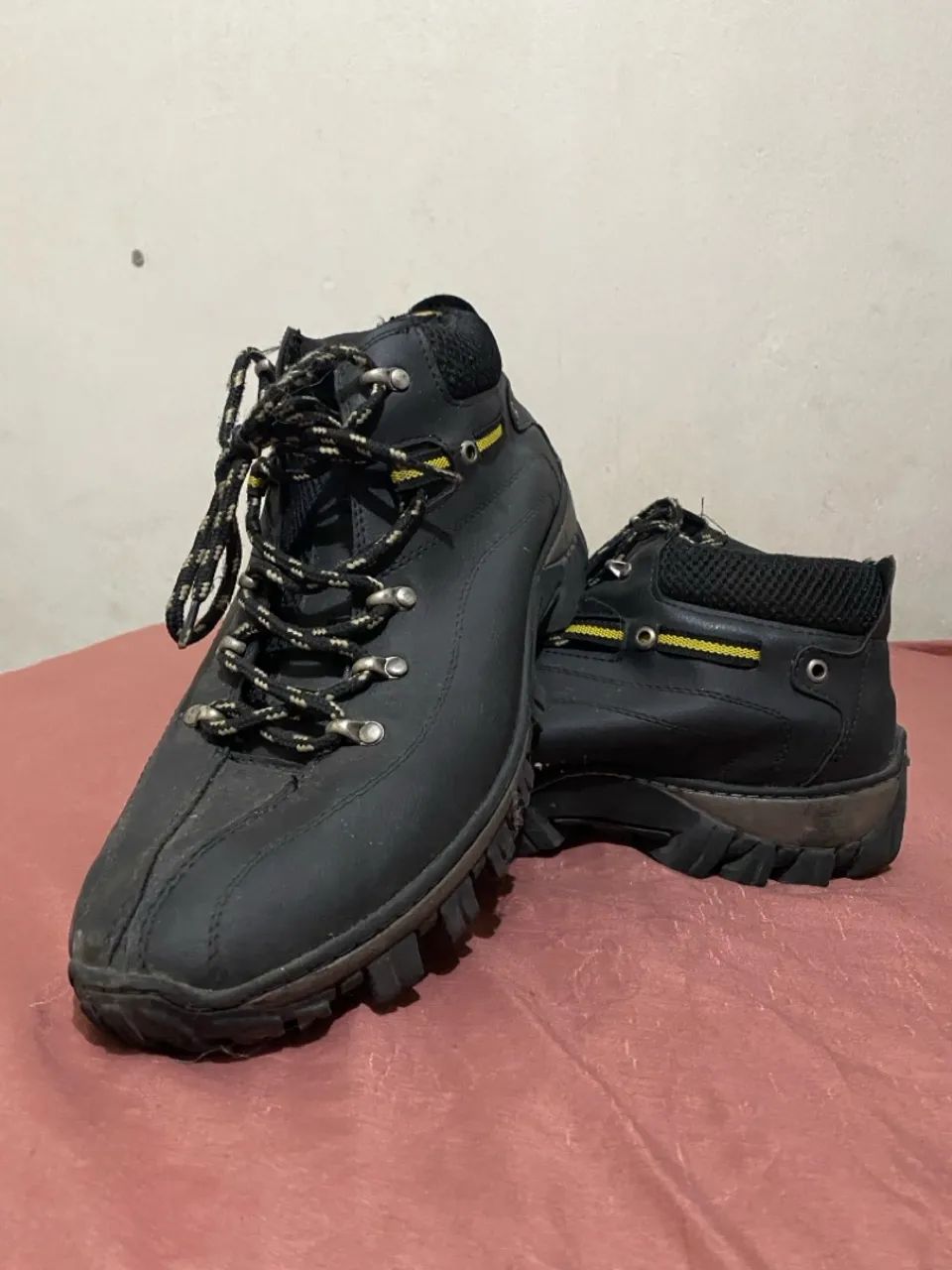 Bota tênis coturno adventure masculino confortável tamanho 46 - Foto 5