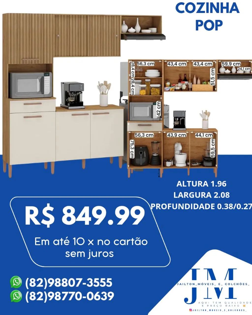 MEGA PROMOÇÃO COZINHA POP  - Foto 2