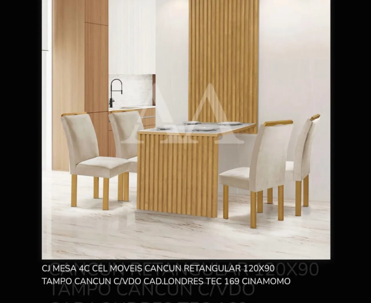 Mesa de Jantar Cancun/ Melhor preciso da Bahia