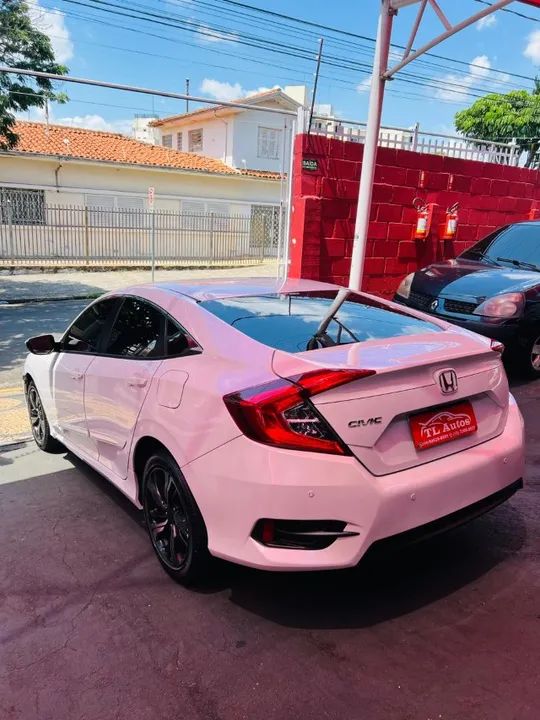 CIVIC 2017 FLEX AUTOMATICO BRANCO PERÓLA  - Foto 4