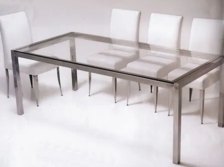 mesa de jantar em aço inox - Foto 4