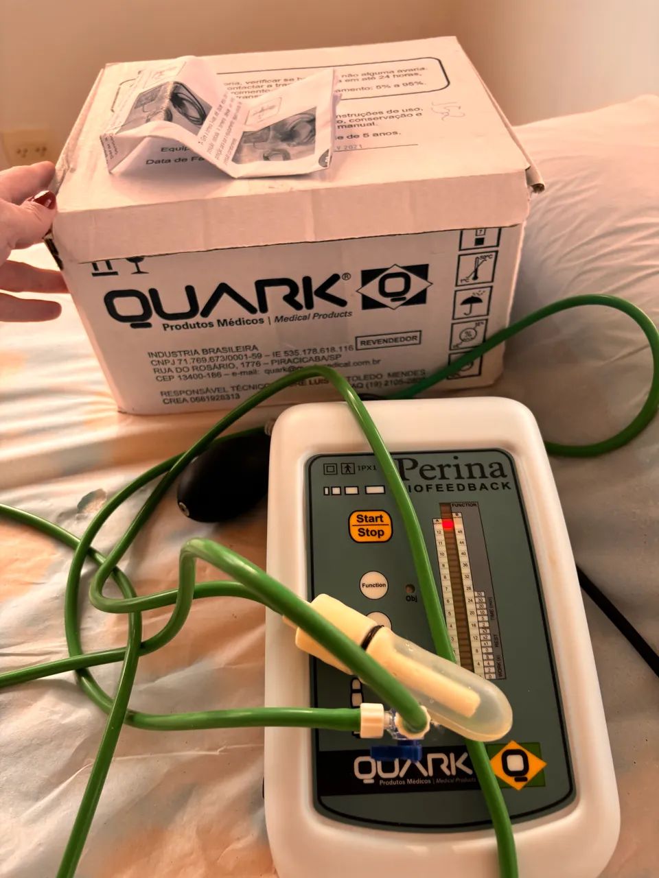 Perina Clínico Quark - Aparelho para Urologia e Biofeedback - Foto 2