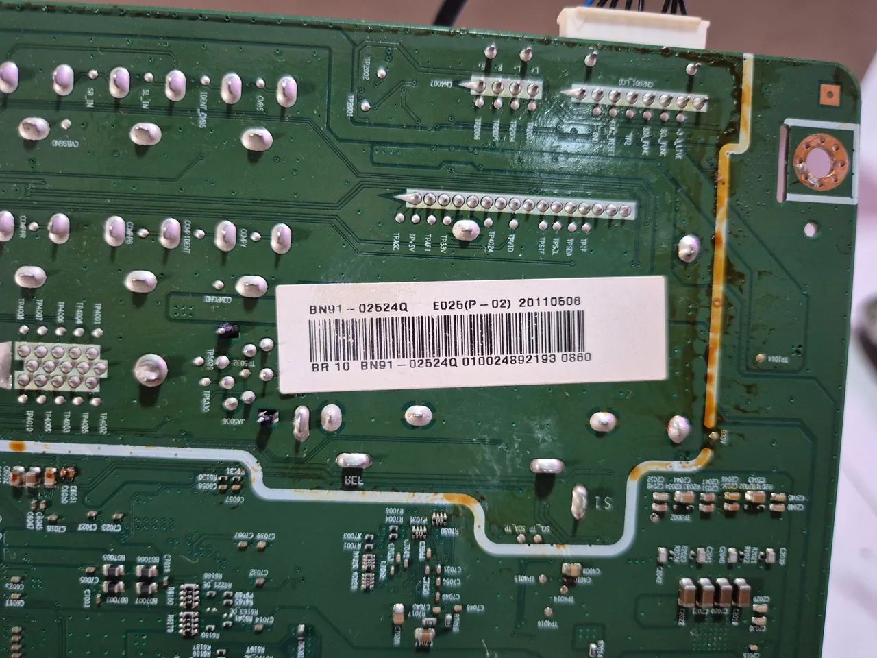 Placa principal Monitor Samsung Sync master P2470HN - BN41-01289B - Foto 4