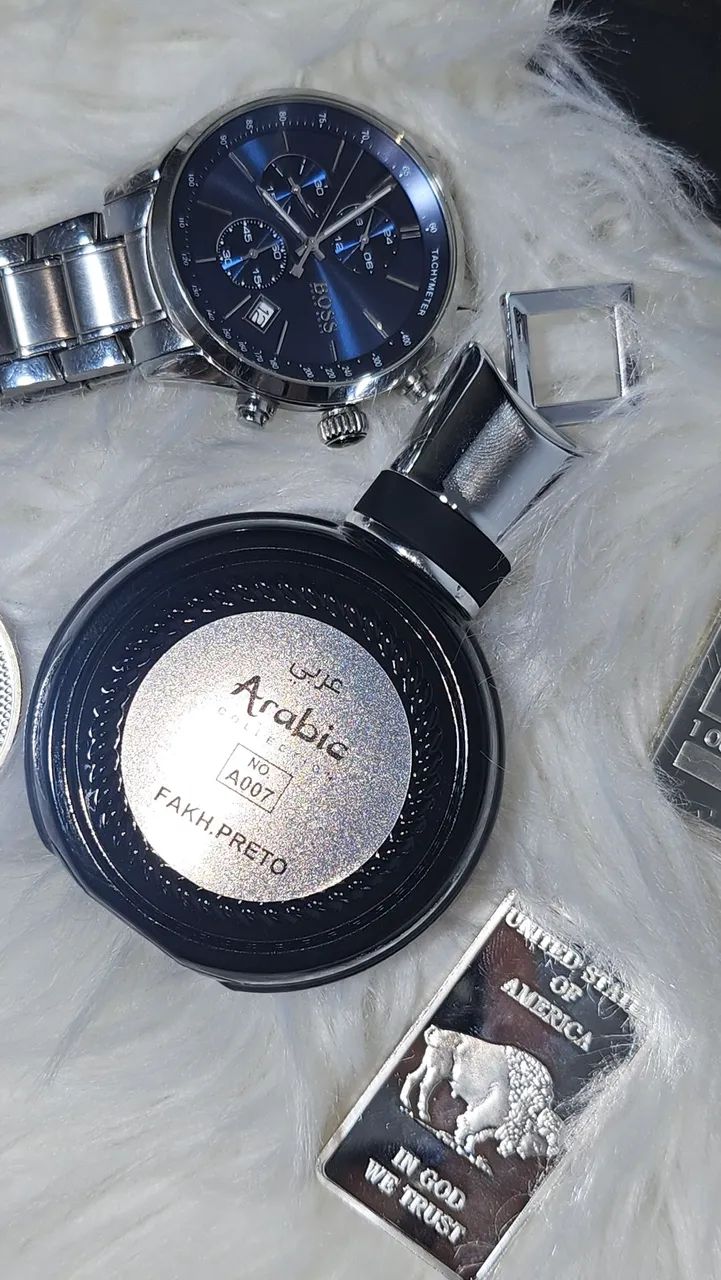 Perfume Árabe Fakhar Black miniatura 25ml - Foto 2