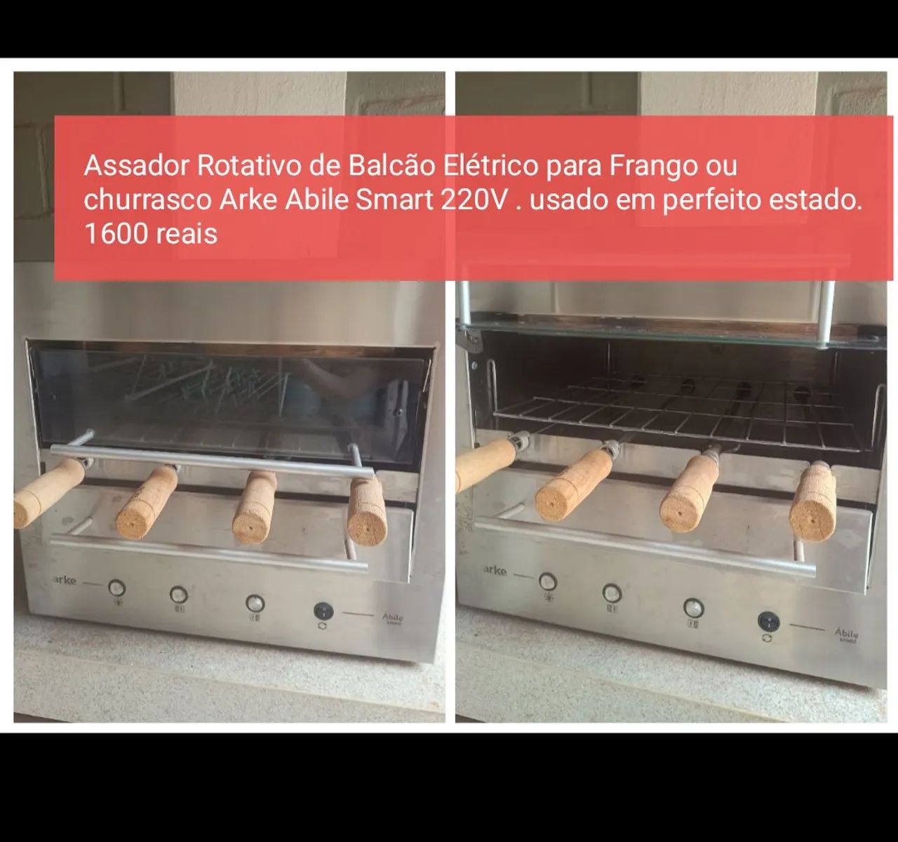 Churrasqueira eletrica/ assador