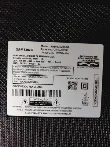 Carcaça Tv Samsung Un40j5200ag usada - Foto 3