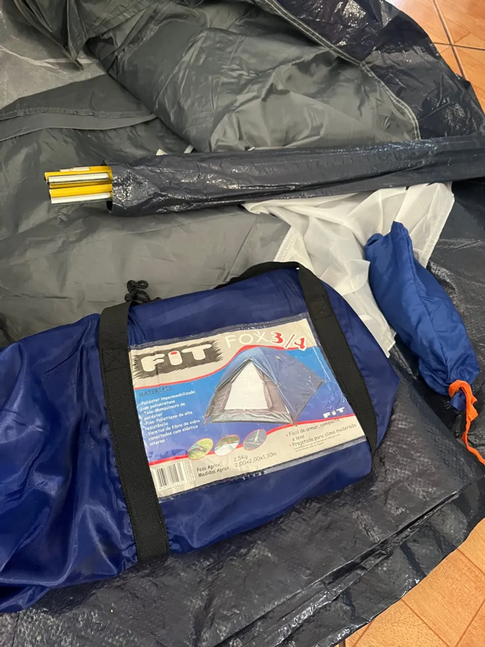 Barraca de Camping FIT FOX 3/4
