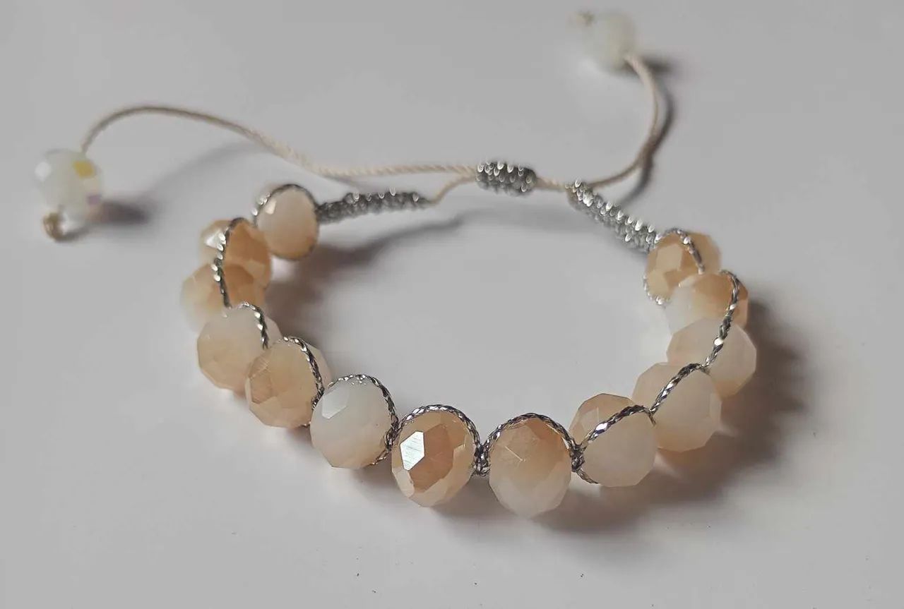Pulseiras e cristais de vidro  - Foto 4