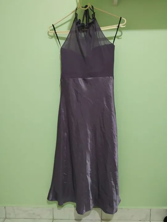 Vestido Longo lilás 