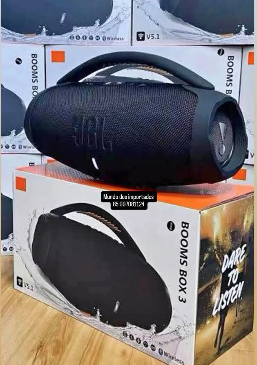 JBL BOMBOX 3 NOVOS LACRADOS HÁ PRONTA ENTREGA !!!!