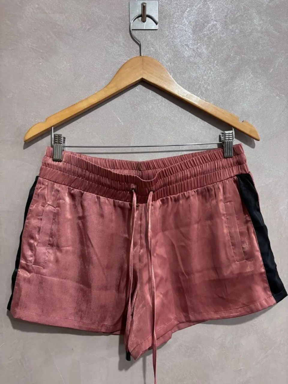 shorts cetim cia marítima - tam m