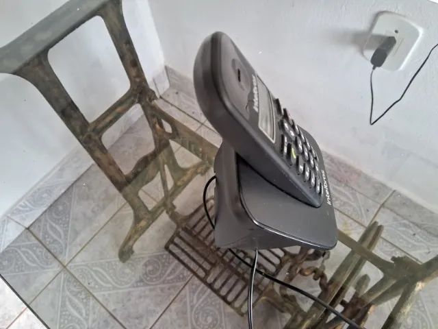 Telefone Sem Fio Intelbras Ts 2510 Preto - Foto 5