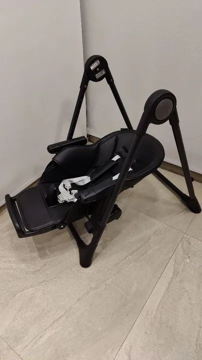 Cadeirinha de Alimentação Pepper Preta + Brinde (Aspirador Nasal Elétrico) - Foto 5