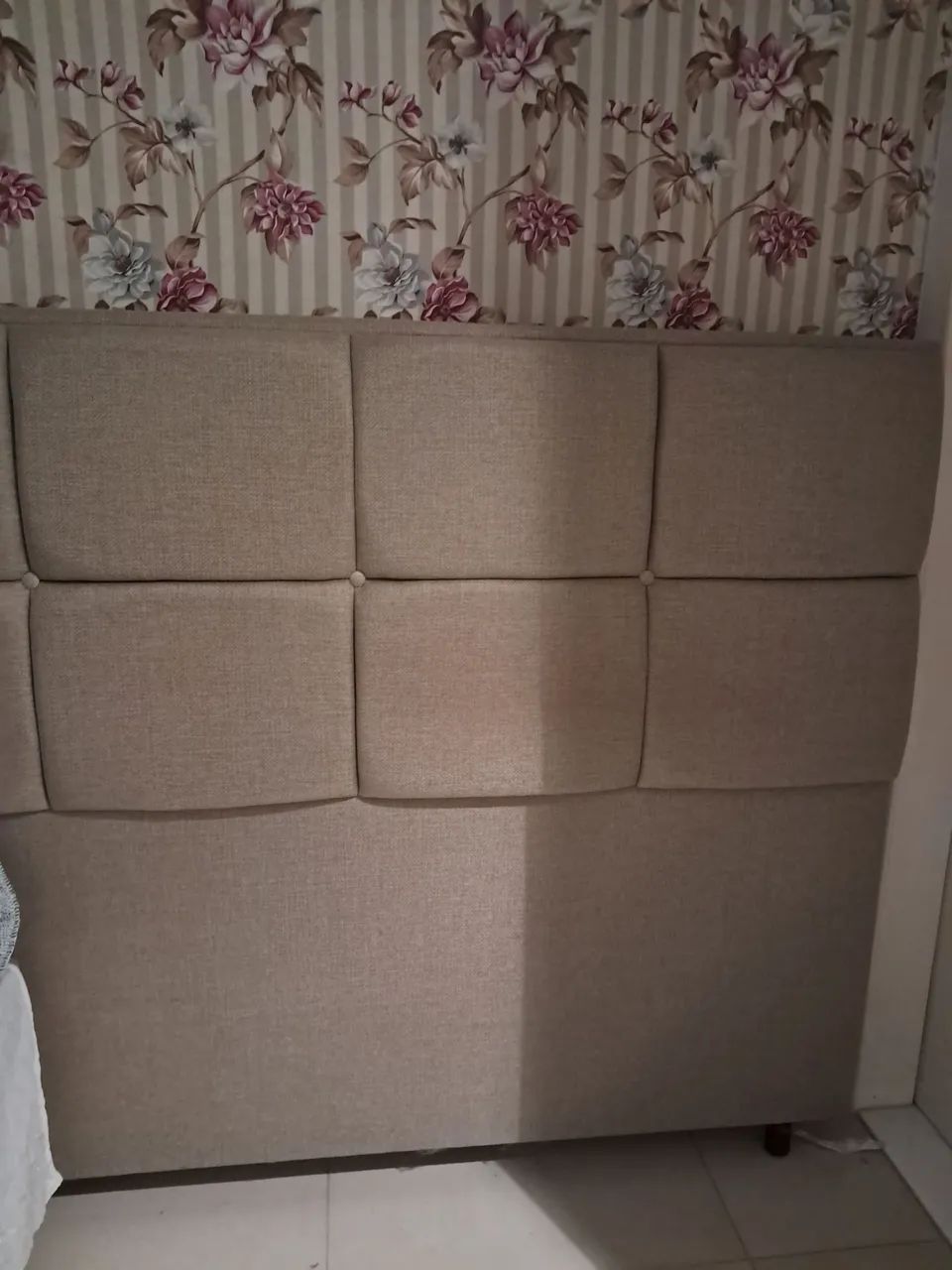 Cabeceira de Cama box Queen em linho  - Foto 2