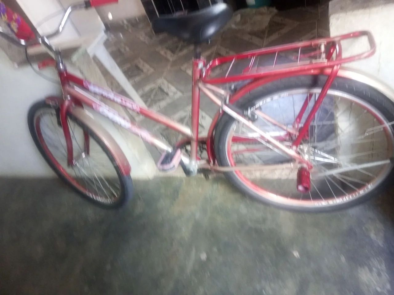 Bicicleta Feminina Vermelha - Foto 2