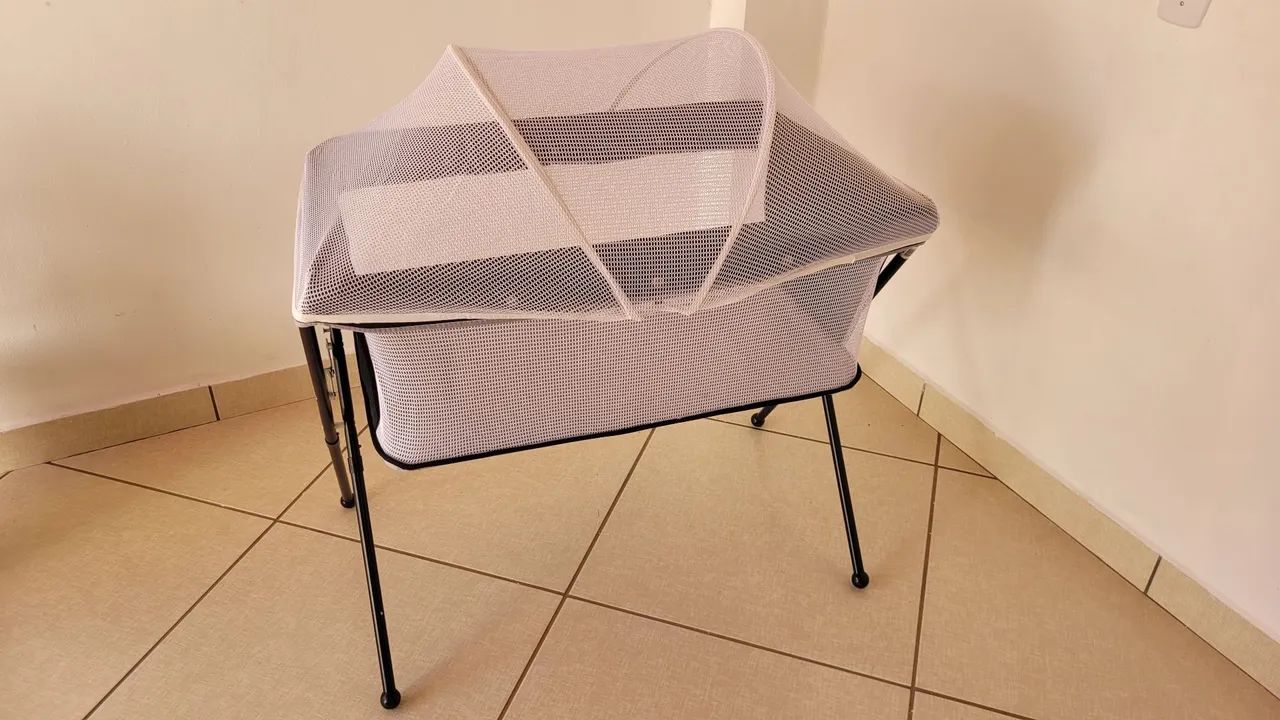 Berço portátil Co-leito Bari Galzerano (seminovo) - Foto 2