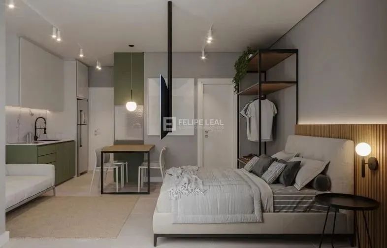 Apartamento Kitchenette/Studio em Cachoeira do Bom Jesus - Florianópolis, SC