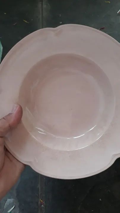 Jogo de Pratos Antigo e Travessa antigo  - Foto 4