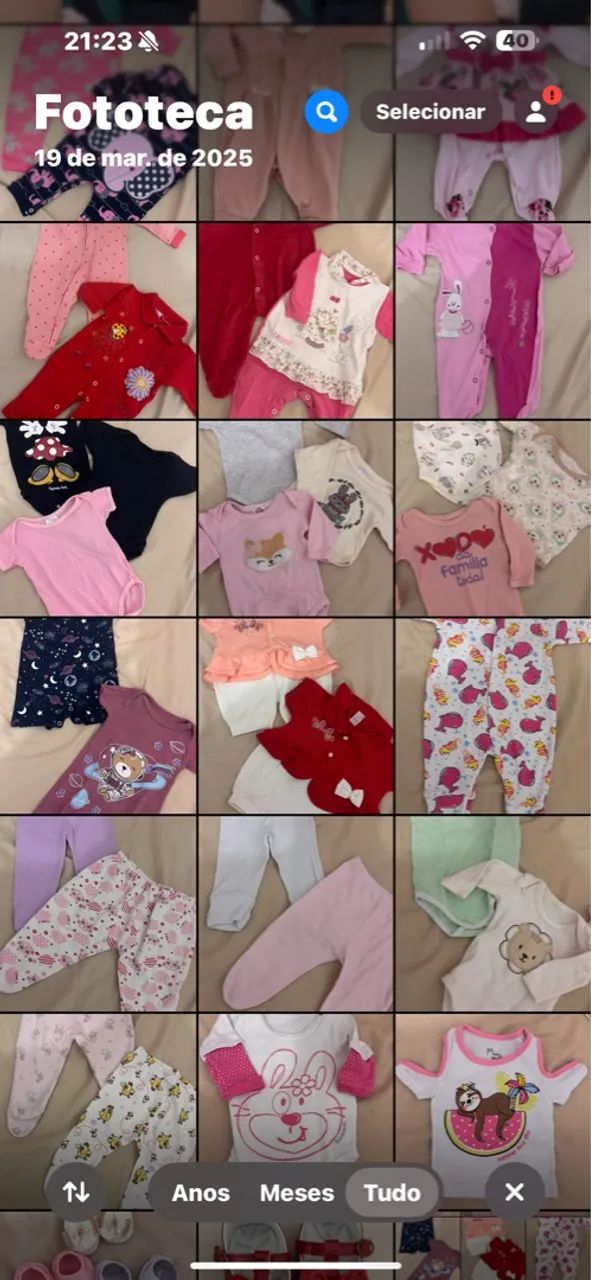 Macacão de bebê com vestido floral - Foto 3