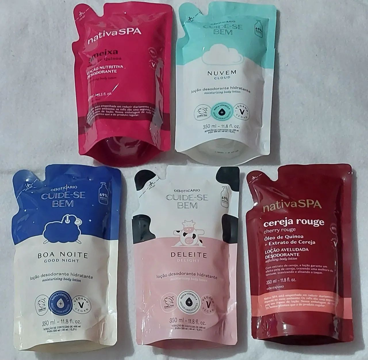 Refil Creme Nativa Spa e Cuide Se Bem O Boticário 