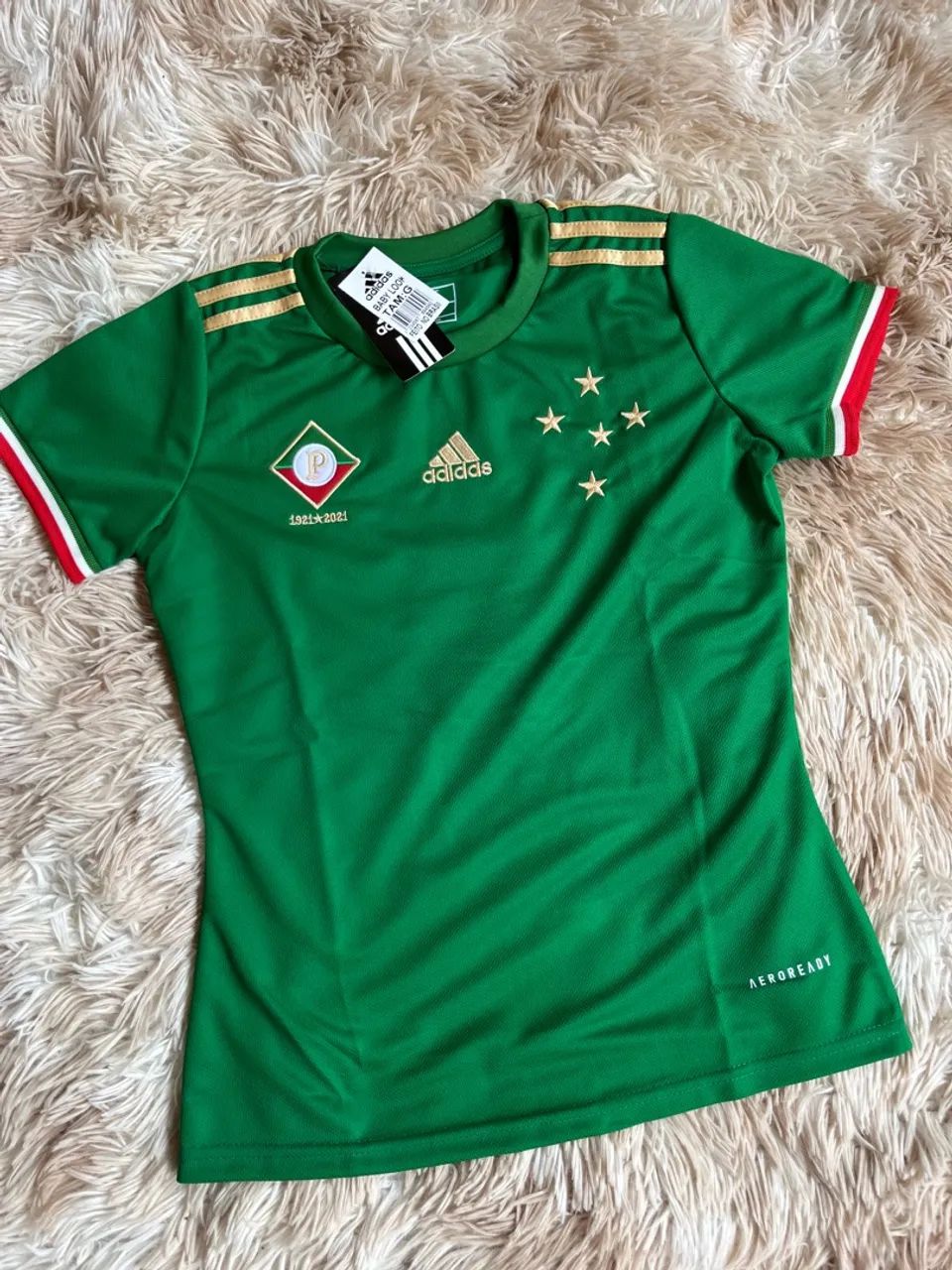 Camisa de Futebo Feminina Cruzeiro Centenário  - Foto 4