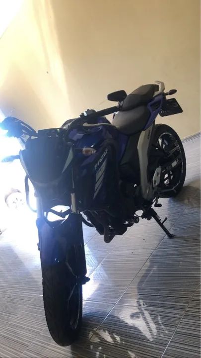 Yamaha Fazer FZ 25Azul - quilometragem BAIXÍSSIMA ! Moto de Garagem  - Foto 4