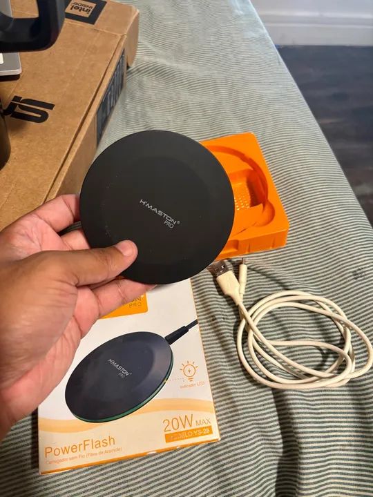 Carregador por indução H'MASTON 20W