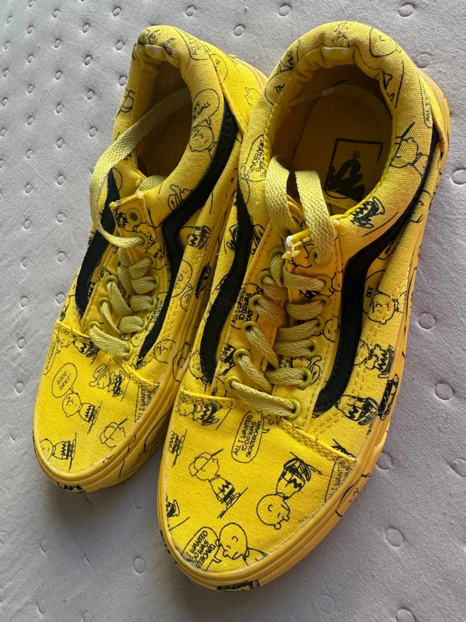 Tênis Vans Peanuts Amarelo