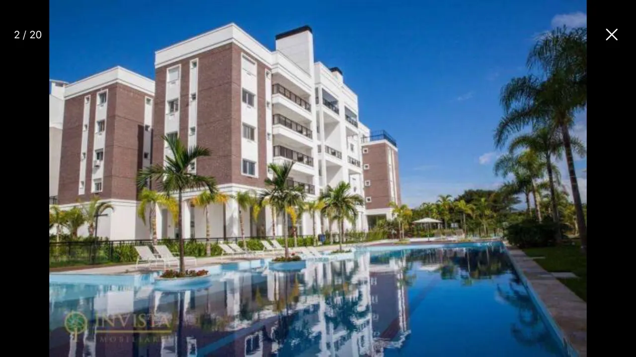 Apartamento mobiliado, condomínio completo