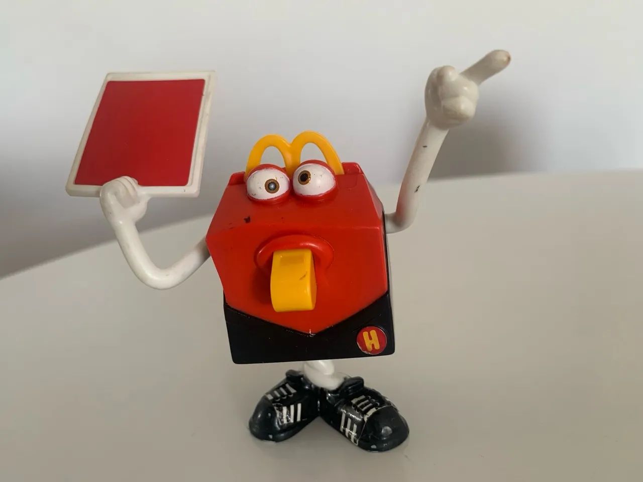 Boneco Mc Donalds Futebol Copa Apito Jogo Happy Meal