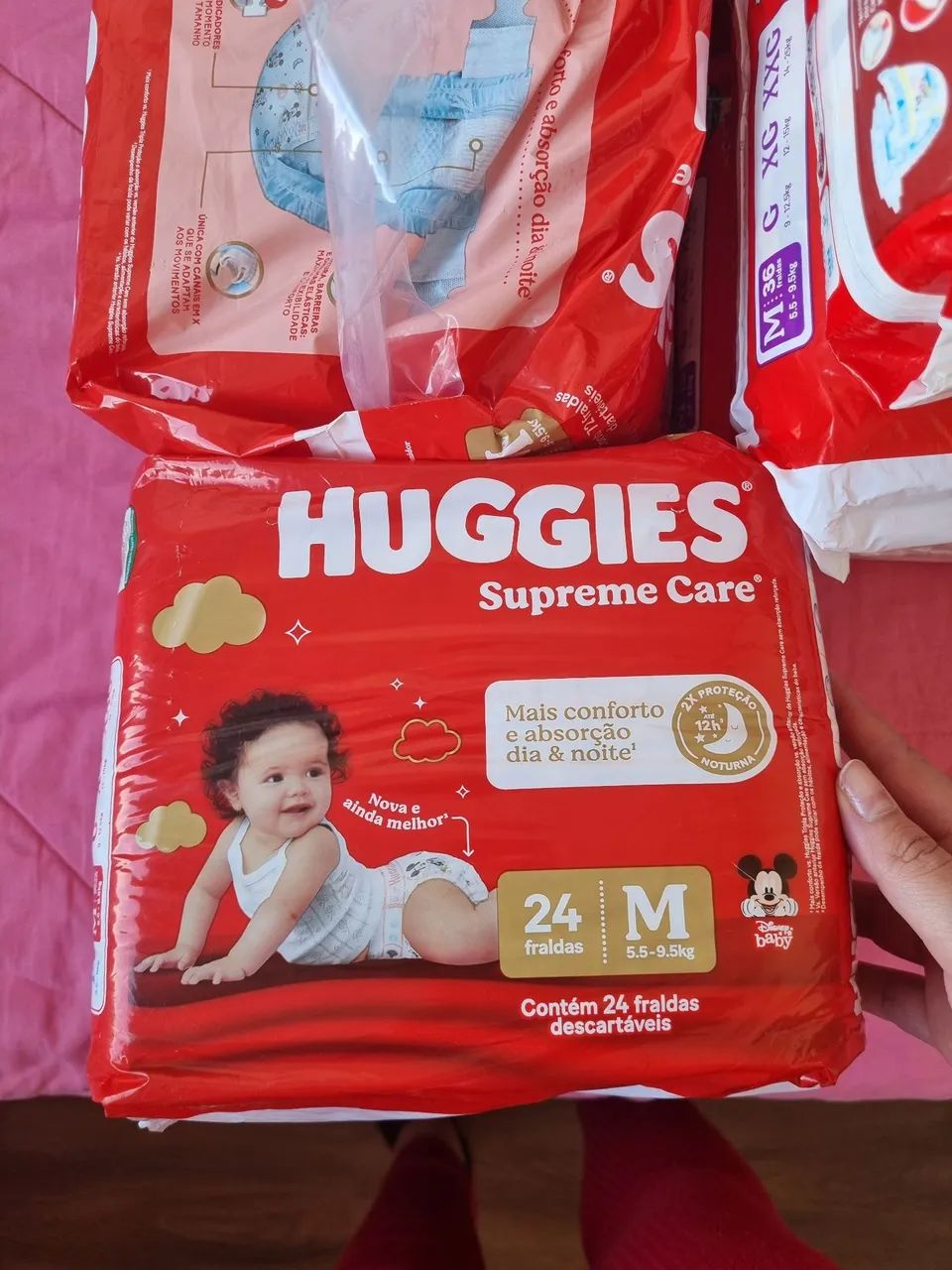 Fraldas Huggies Supreme Care M - Foto 2