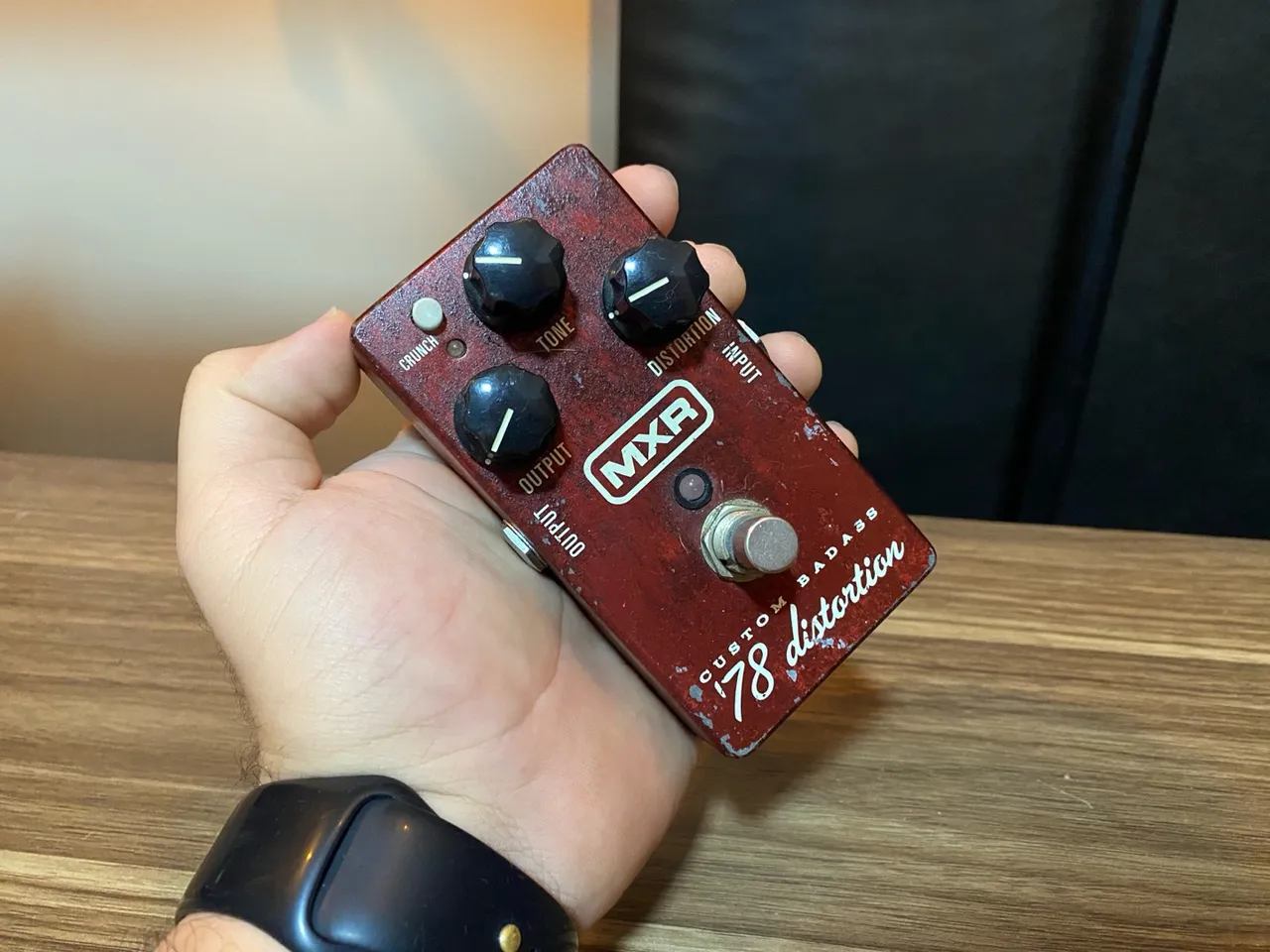 Pedal MXR BADASS 78 Distortion Orgânico